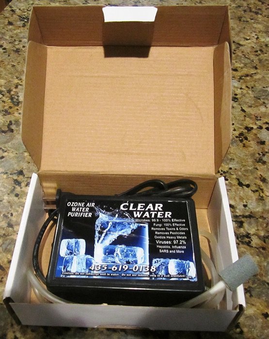 Clear Water Ozone Air, Water Purifier N6