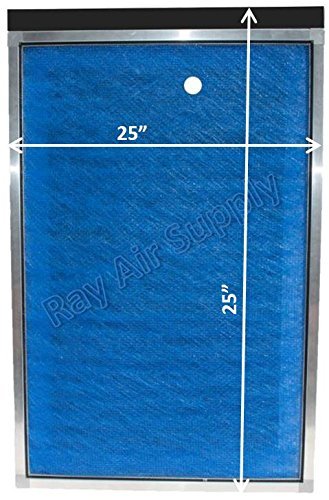 Dynamic Air Cleaner Replacement Filter Pads 25 x 25 Refills (3 Pack) N2