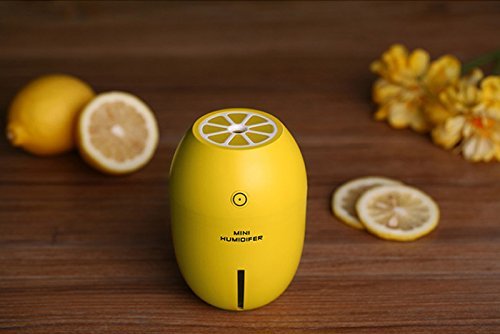 Skycoolwin Lemon Humidifier 30ml/h USB Portable Humidifier with LED light Air Purifier Mist Maker For Home Office...