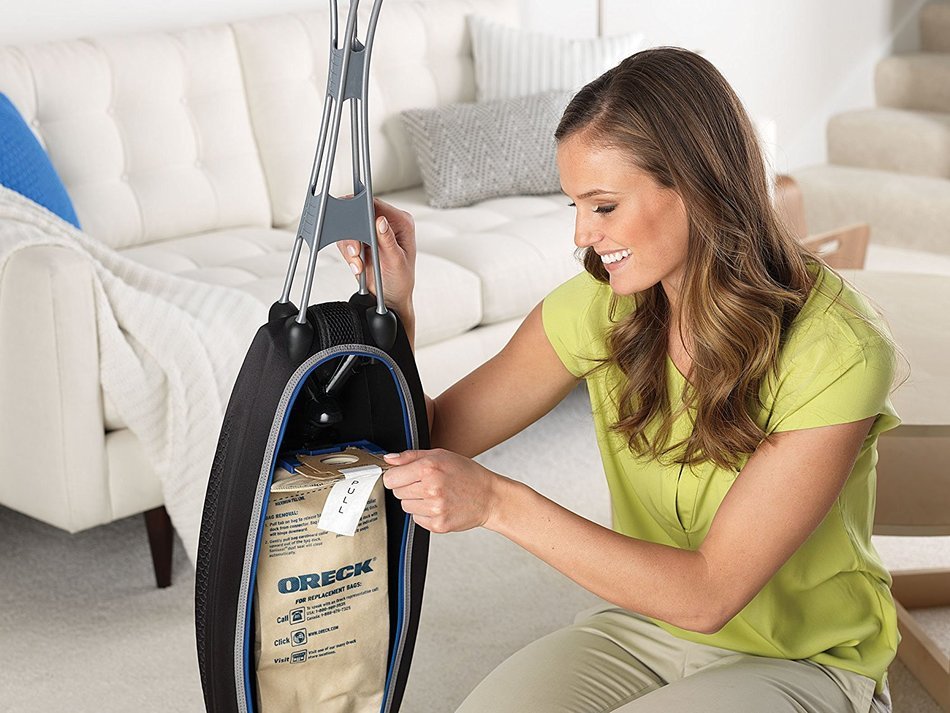 Oreck Magnesium RS Swivel-Steering Bagged Upright Vacuum, LW1500RS - Corded N11