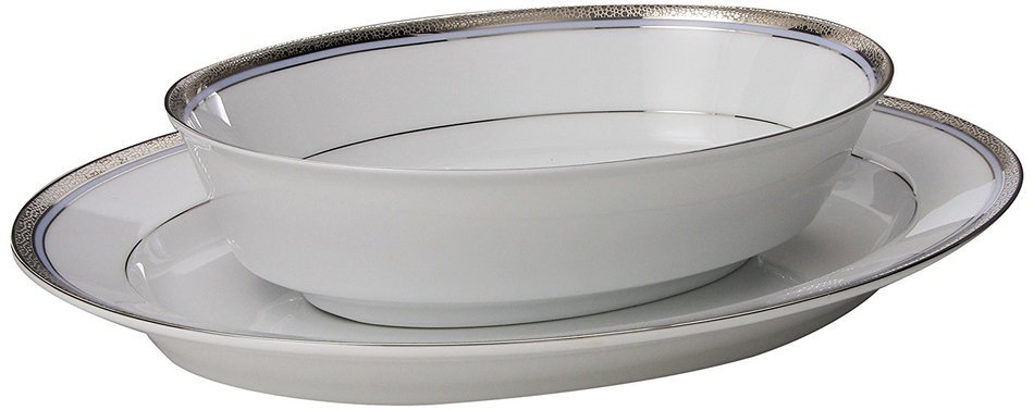 Noritake Piedmont Platinum 5-Piece Completer Set