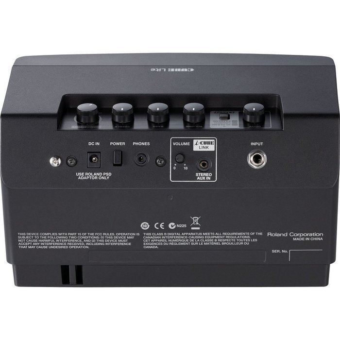 Roland CUBE-LT-BK | CUBE Lite Guitar Amplifier IOS Interface COSM Black