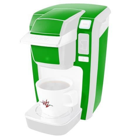 Solids Collection Green - Decal Style Vinyl Skin fits Keurig K10 Mini Plus Coffee Makers (KEURIG NOT INCLUDED)