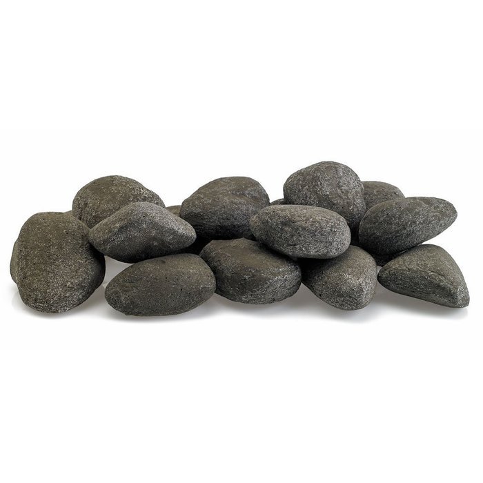 Midwest Hearth Fire Rocks | Decorative Stones for Outdoor Gas Fire Features or Indoor Gas Log Fireplaces | 15-... N7