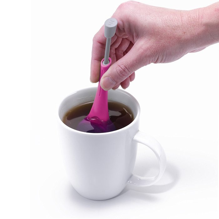 Jokari Jokari Total Tea Infuser, Pink, 1-Pack N2