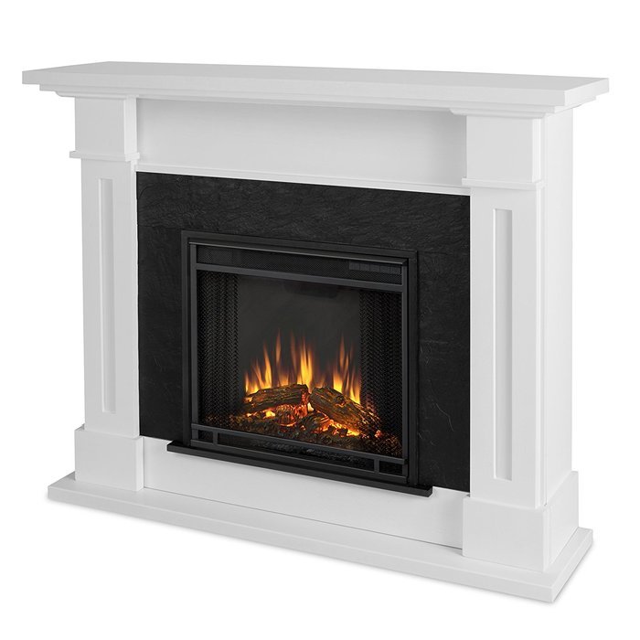Real Flame 6030E Kipling Electric Fireplace, Medium, Burnished Oak