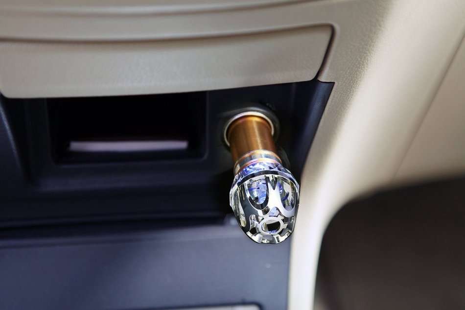 Winten in Car Air Freshener and Ionic Air Purifier - WT-CAP01-GA - Color Gray N2