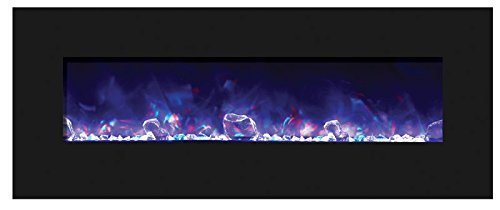 Amantii WM-BI-48-5823-WHTGLS Electric Fireplace N8