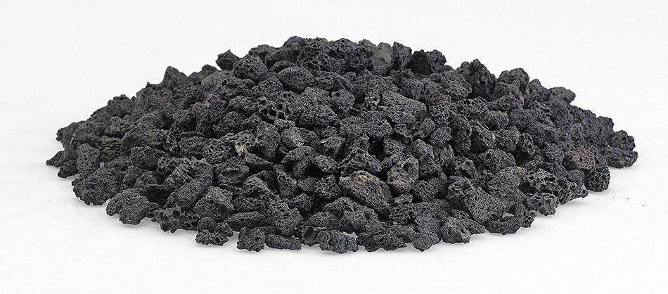 Midwest Hearth Natural Lava Rock Granules for Gas Log Sets and Fireplaces (5-lb Bag) N2