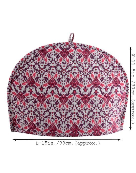 Blue Tea Cosy Cotton 15x11 Tea Cozy Printed Floral By Rajrang N5