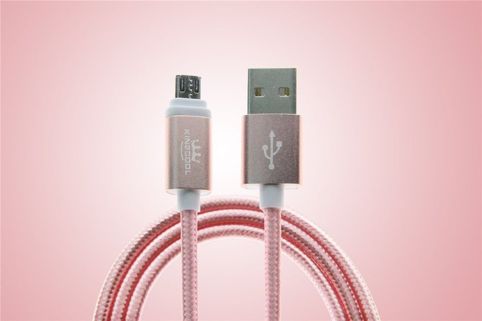 KingCool Micro USB Charge Cable 3 Pack 3.3 ft/1m Durable Braided Nylon V8 High Speed USB Data Transfer Cable Data... N5
