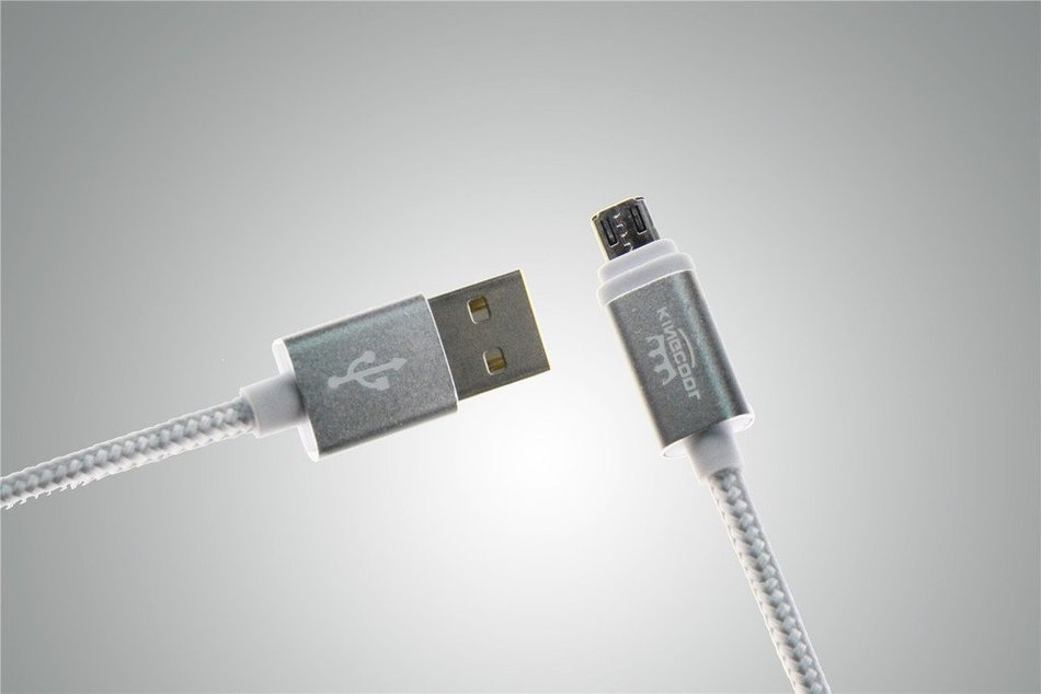 KingCool Micro USB Charge Cable 3 Pack 3.3 ft/1m Durable Braided Nylon V8 High Speed USB Data Transfer Cable Data... N7