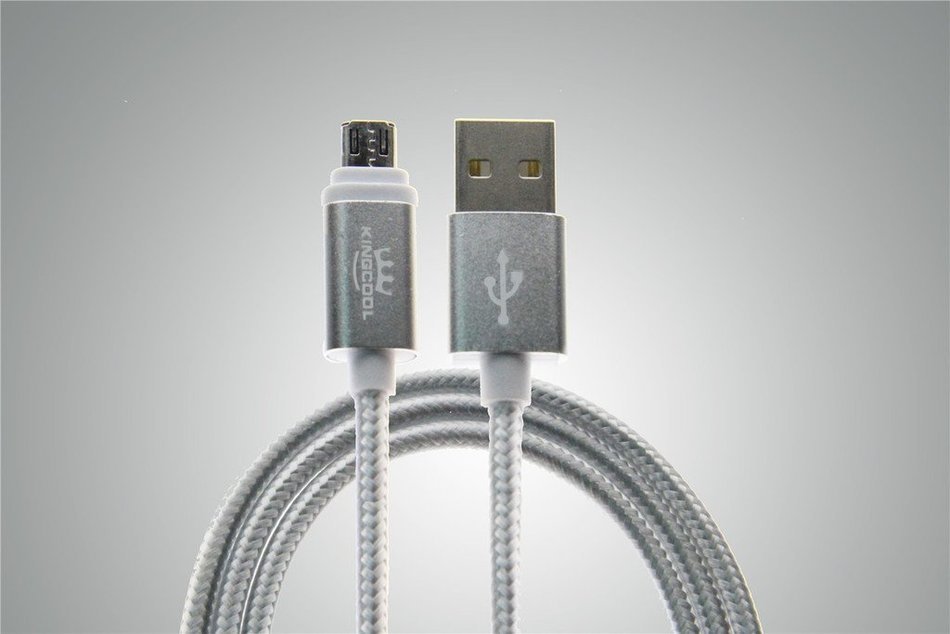 KingCool Micro USB Charge Cable 3 Pack 3.3 ft/1m Durable Braided Nylon V8 High Speed USB Data Transfer Cable Data... N8