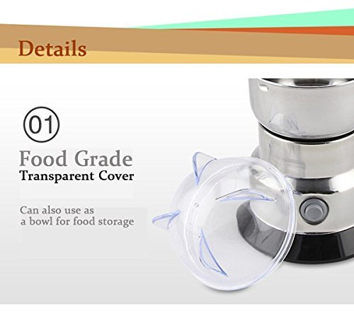 220V-240V Household Electric Bean Food Coffee Grinding Machine Grinder Miller Pulverizer N2