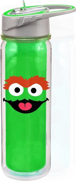Sesame Street Oscar 18 Oz. Tritan Water Bottle