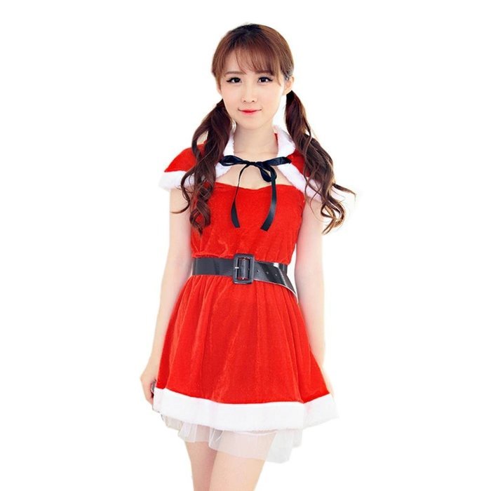 Christmas Costume Fancy Dress ,BeautyVan Women Sexy Santa Christmas Costume Fancy Dress Xmas Office Party Outfit N17