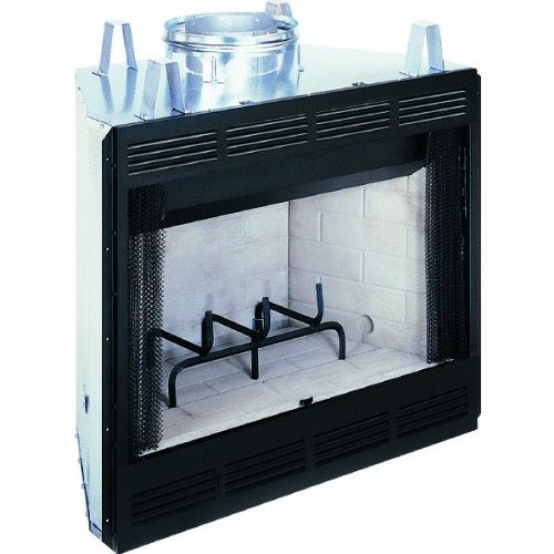Comfort Flame CWC42C Custom Wood Burning Fireplace, 42-Inch