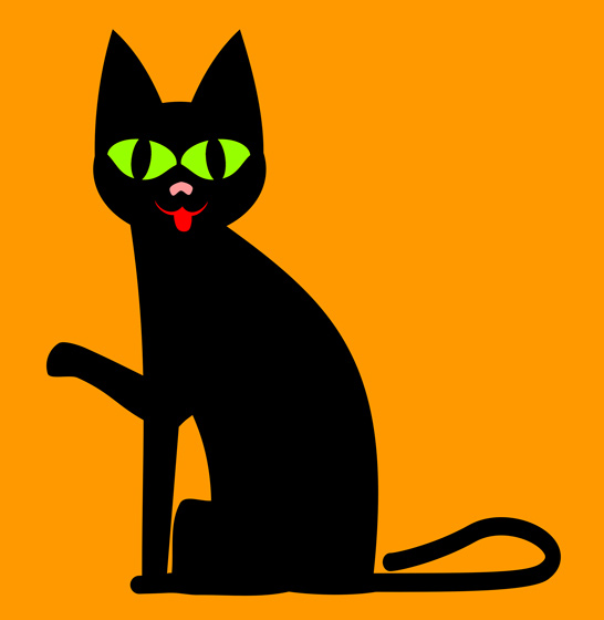 Black Cat Clip Art N16 Free Image Download