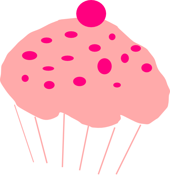 Pink Cupcake Clip Art N2 Free Image Download
