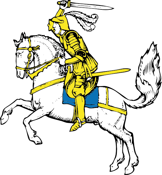 Knight On Horse Clip Art N3 free image download