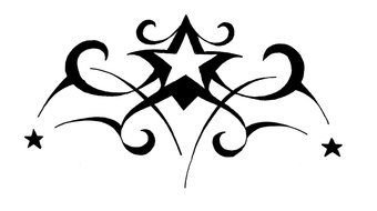 Tribal Star Tattoo Designs N2