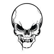 Skull Head Drawings