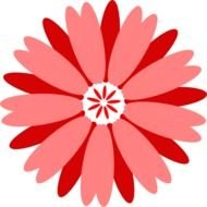 Flower Design Clip Art N4
