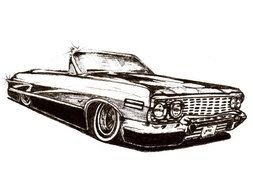lux Car Drawing