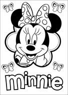 Minnie Mouse Coloring Pages N2