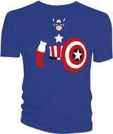 clipart of the Captain America on a T Shirt