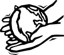 Hand Clip Art Black And White N3