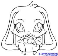 How To Draw Cute Cartoon Bunny