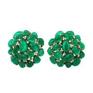 Emerald Cabochon Jewelry