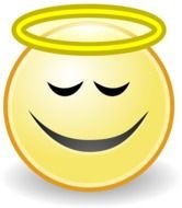 Angel Smiley Face Clip Art N4