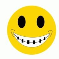 Happy Smiley Face teeth drawing