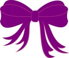 Pink Bow Clip Art N5