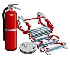 Cartoon Fire Safety clipart