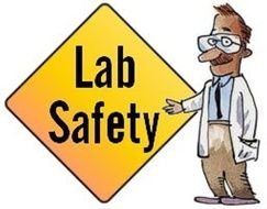 Lab Safety Rules man drawing