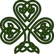 Celtic Shamrock Clip Art N4