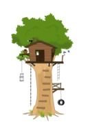 Clip art of Tree House
