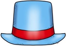 blue gentleman hat