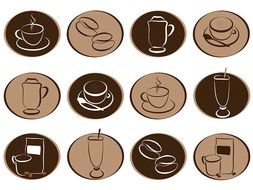 variety of coffee in pictures