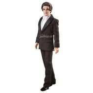 Model with the black suit clipart
