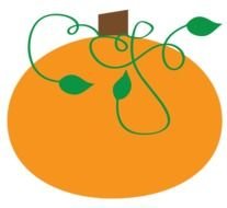 Pumpkin Vines Clip Art N5
