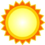 Sun Clip Art N62