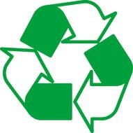 clipart of the Recycling Sign