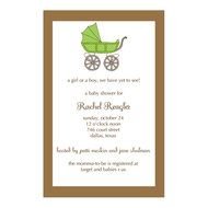 Green And Brown Baby Shower