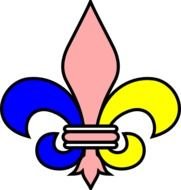 Chama Trina Multicolorida Clip Art