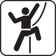 Rock Climbing Clip Art N6
