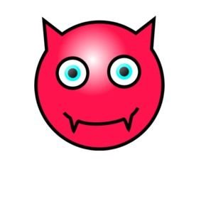 Devil Face Clip Art N4